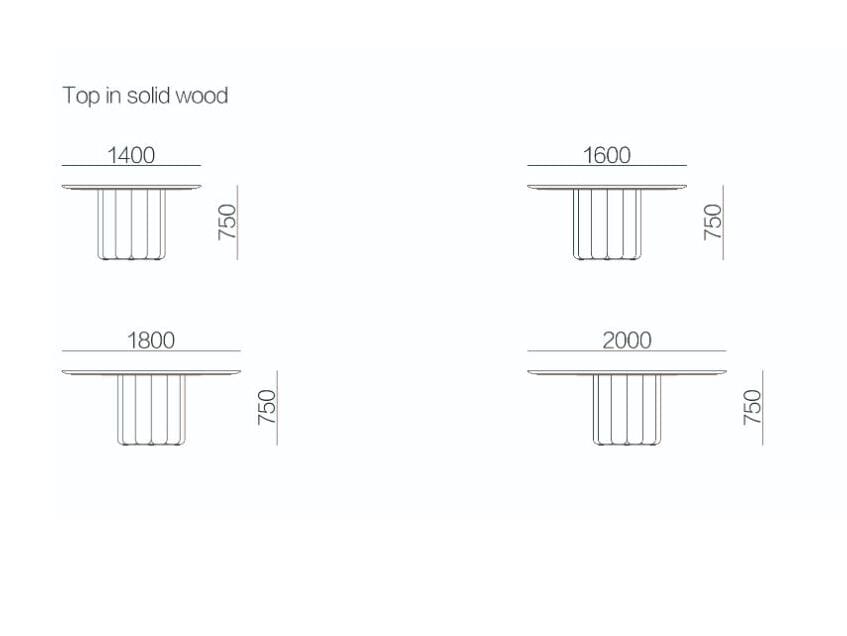 Круглый мраморный обеденный стол HC28 maison POCKY ARCH-00124589 - Вид №3