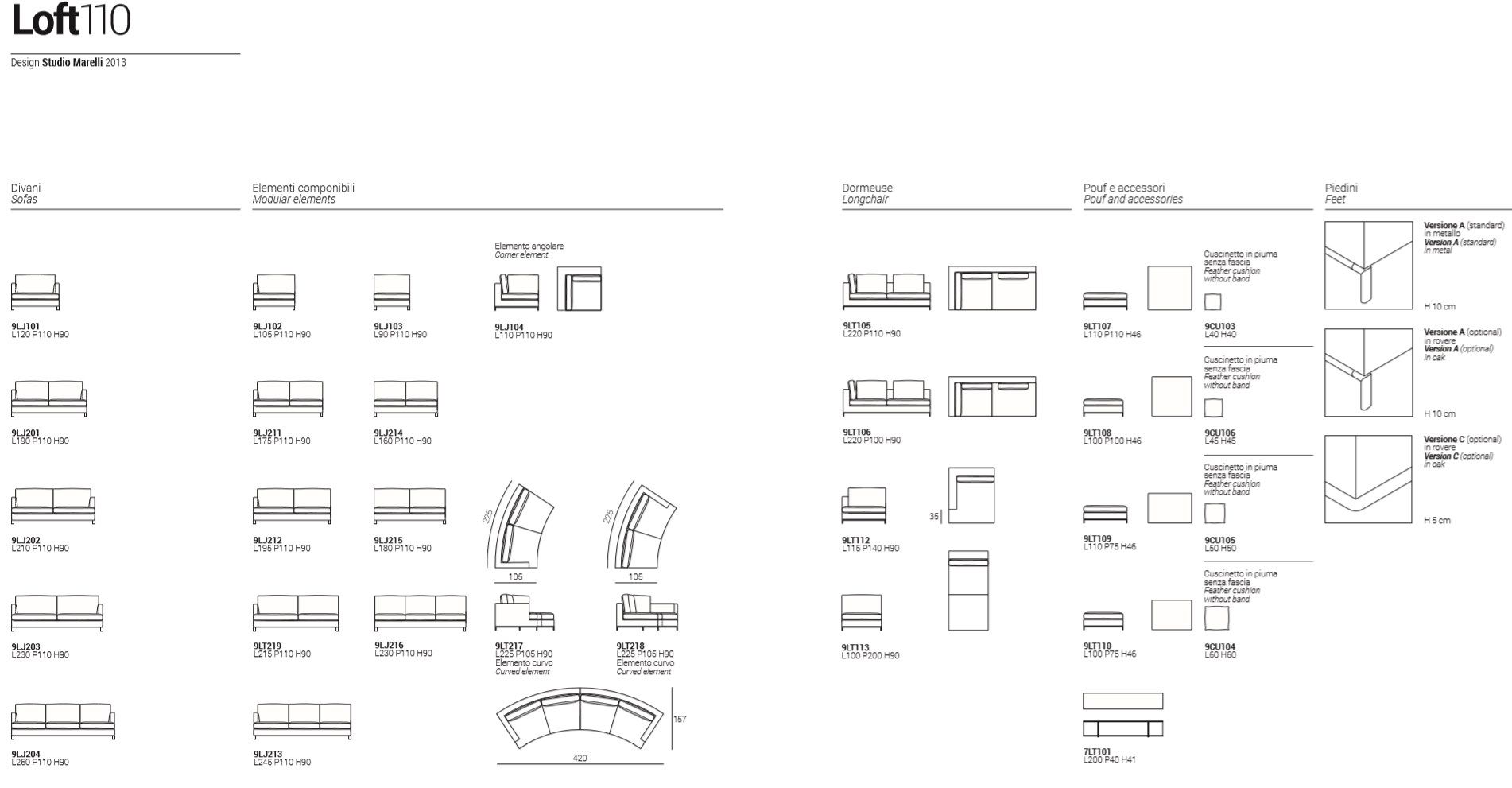 Модульный диван Marelli ARCH-00097749 - Вид №28