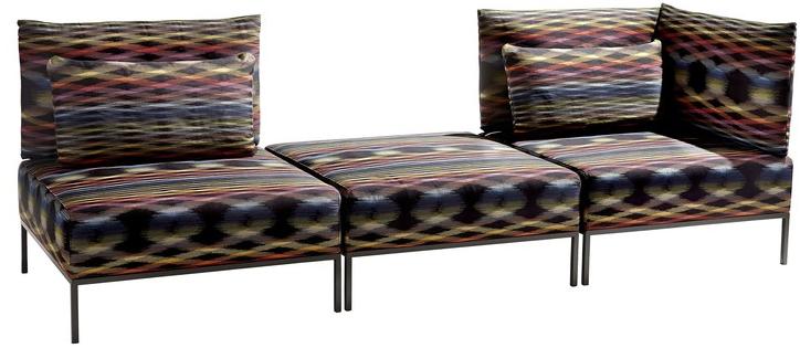 MissoniHome Модульный тканевый диван Adar sun-id-1489012 - Вид №1