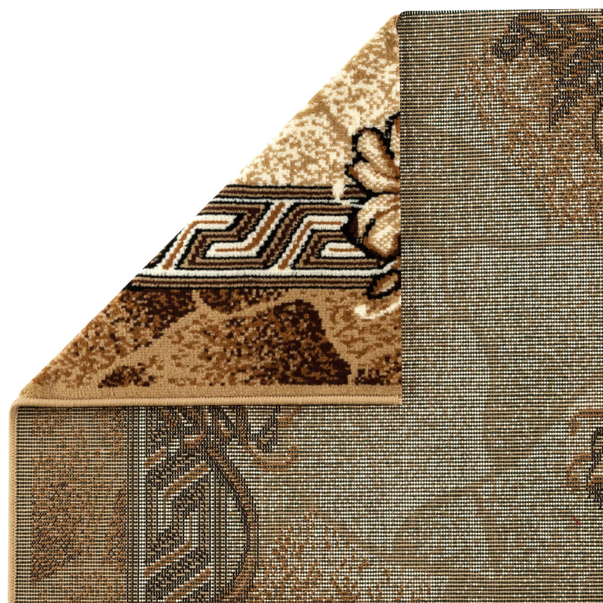 13093082 Дорожка ковровая «Лайла де Люкс 50005-22» полипропилен 1 м цвет бежевый Santreyd  - Вид №2