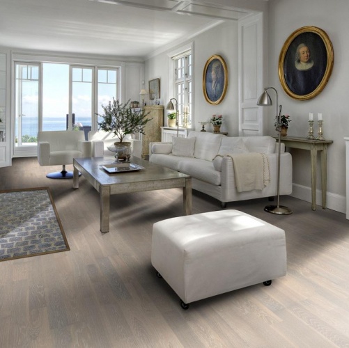 Паркетная доска Kahrs Дуб Сливки 2600200525 - Вид №11