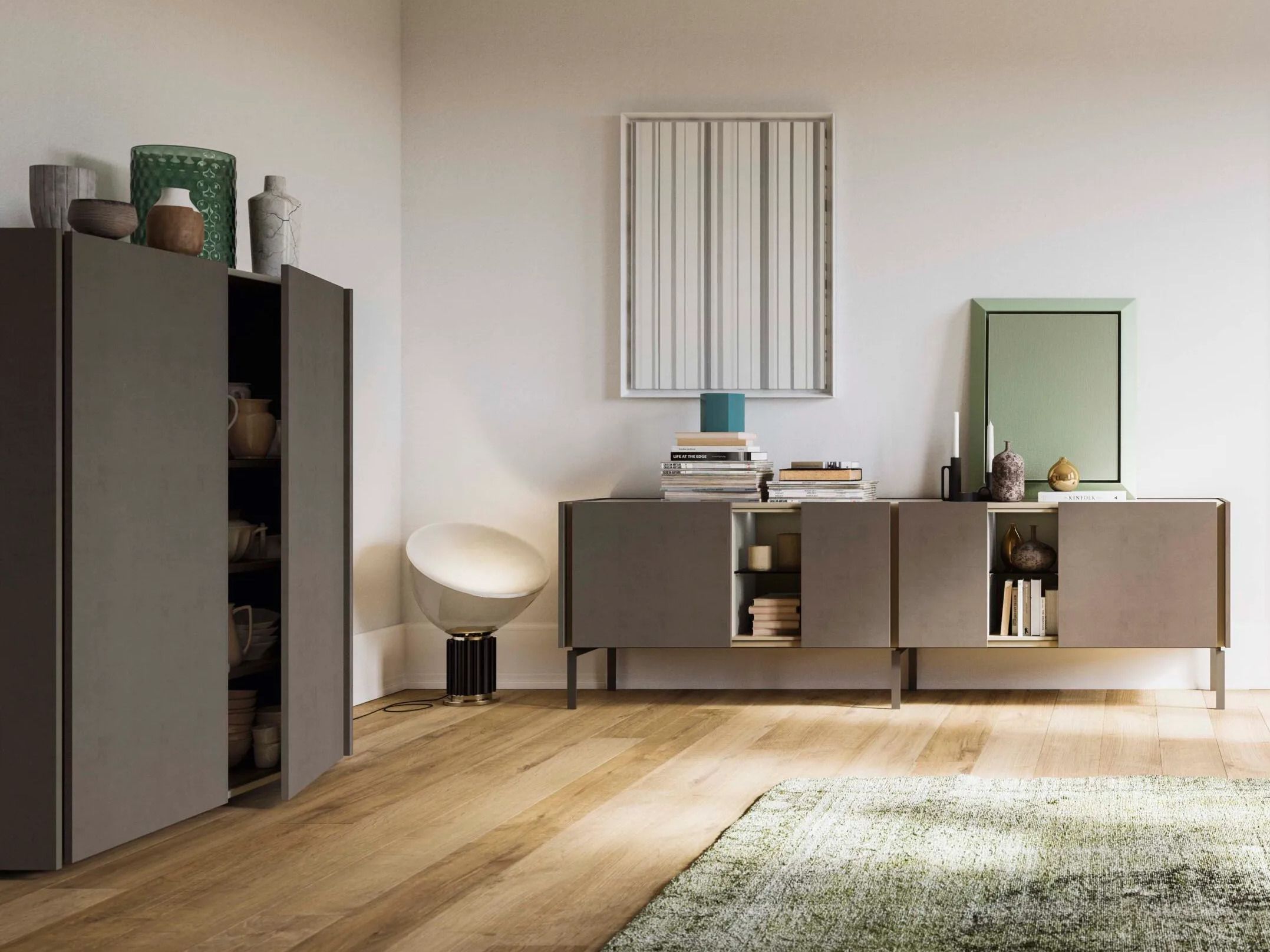 Деревянный шкаф с распашными дверцами Alf DaFrè Da-do ARCH-00060553 - Вид №6