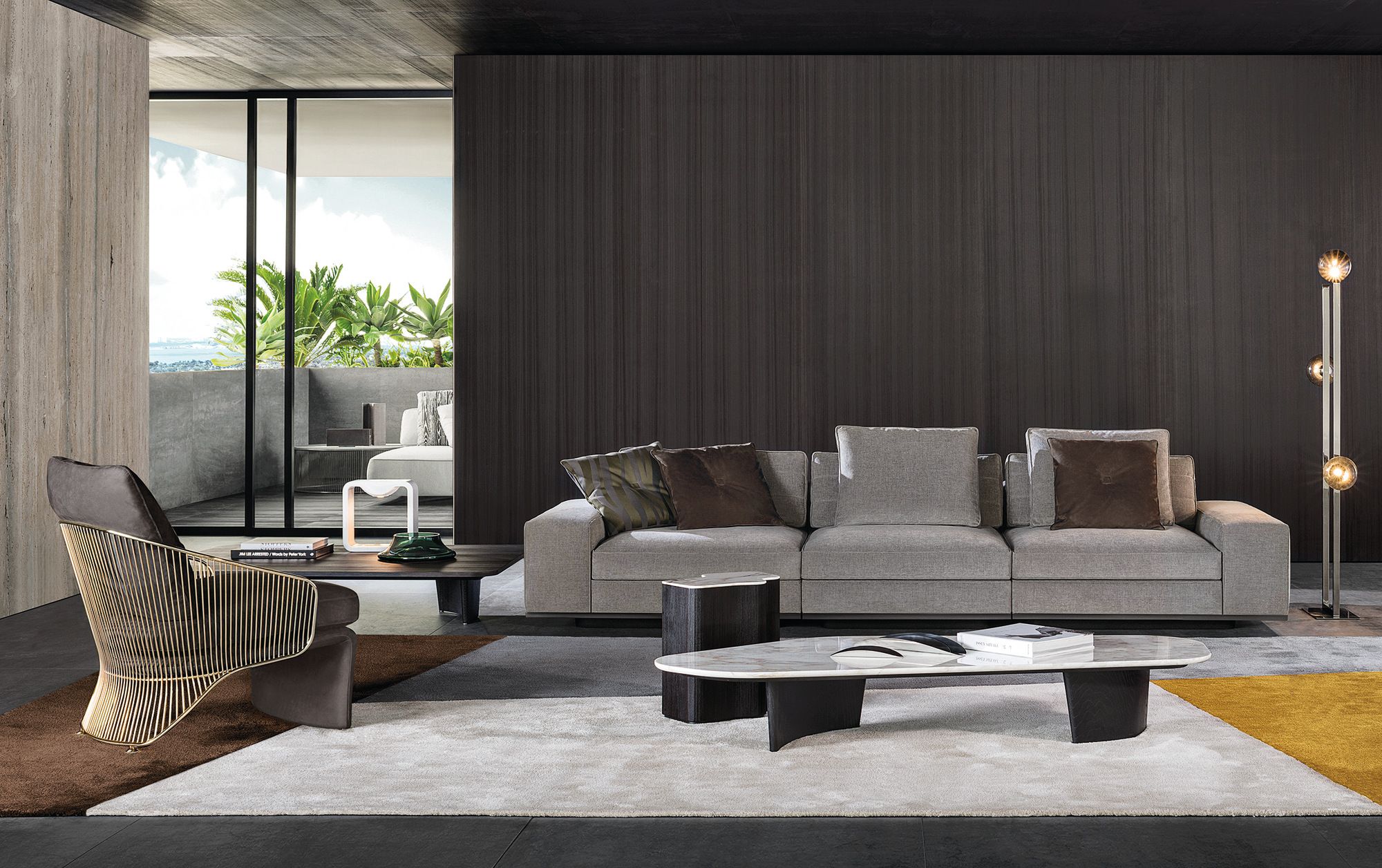 Модульный тканевый диван Minotti ARCH-00049247 - Вид №8