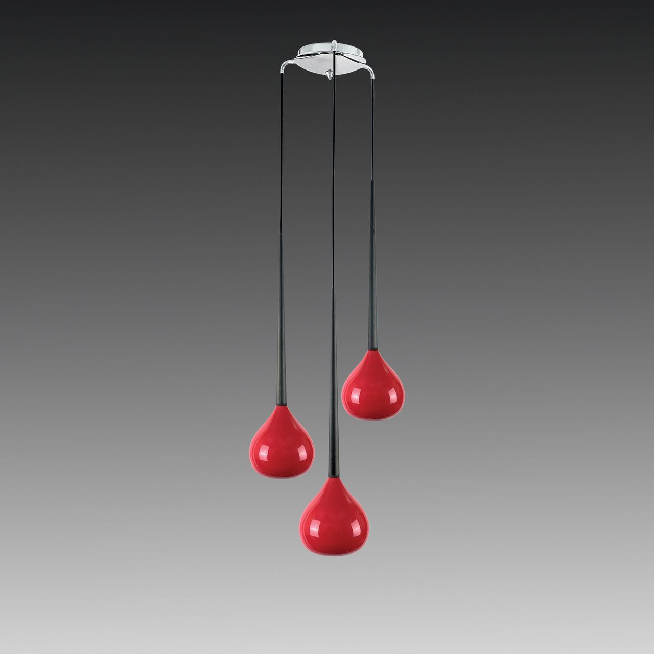 Подвесная люстра Lightstar Forma 808232 LIGHTSTAR ДИЗАЙНЕРСКИЕ, FORMA 058062 Красный  - Вид №2