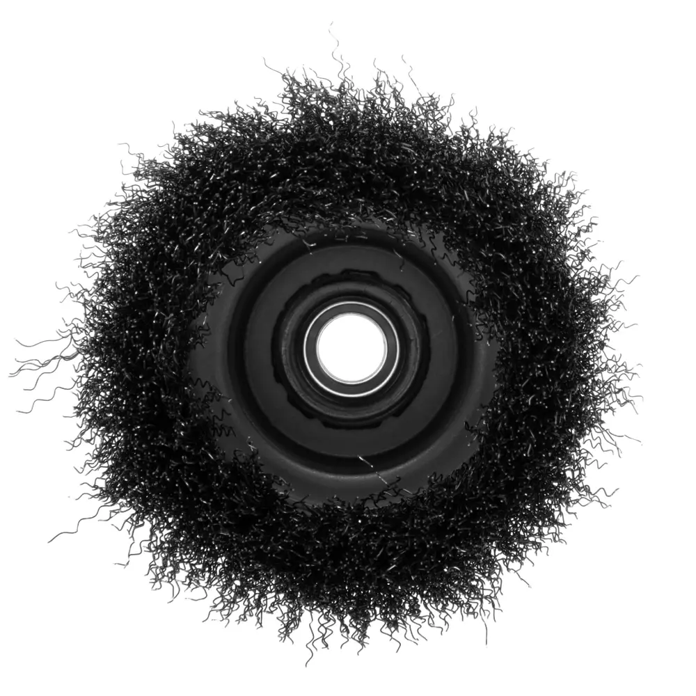 Щетка чашечная Dexter для болгарки 100 мм - очистка металла от ржавчины и краски 17410276 STLM-0008108 - Вид №1