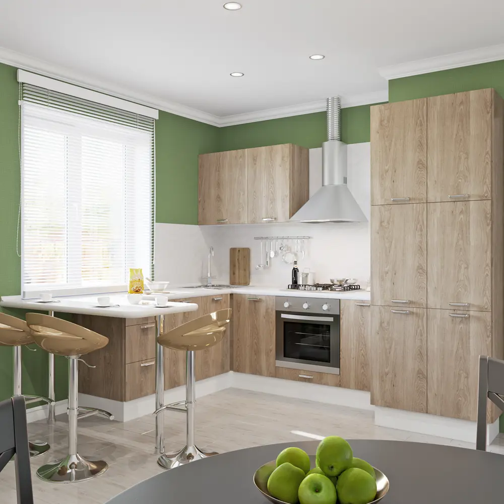 Дверь для шкафа Delinia «Вереск» 40x92 см, ЛДСП, цвет бежевый STLM-2100157 - Вид №2