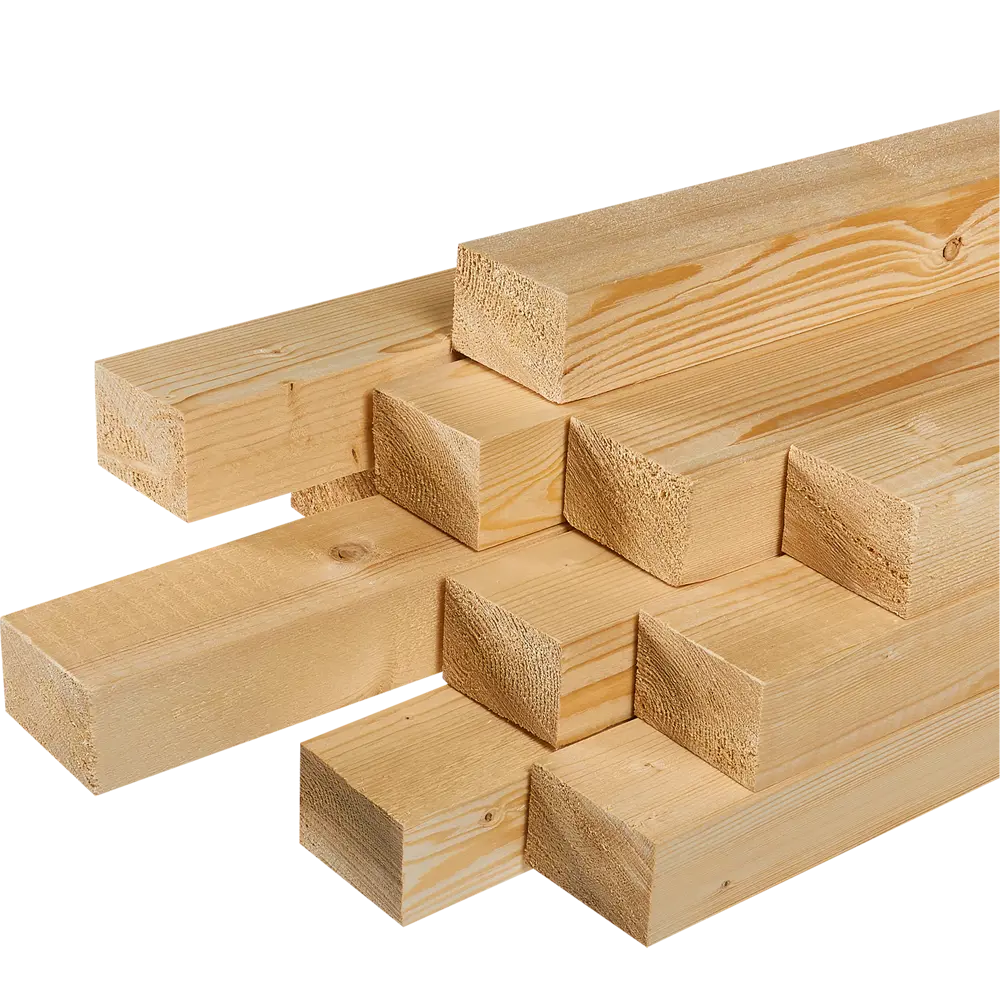 Брусок строганый Santreyd 40x60x3000 мм из массива сосны для строительства и мебели 81947396 STLM-0014529 - Вид №1