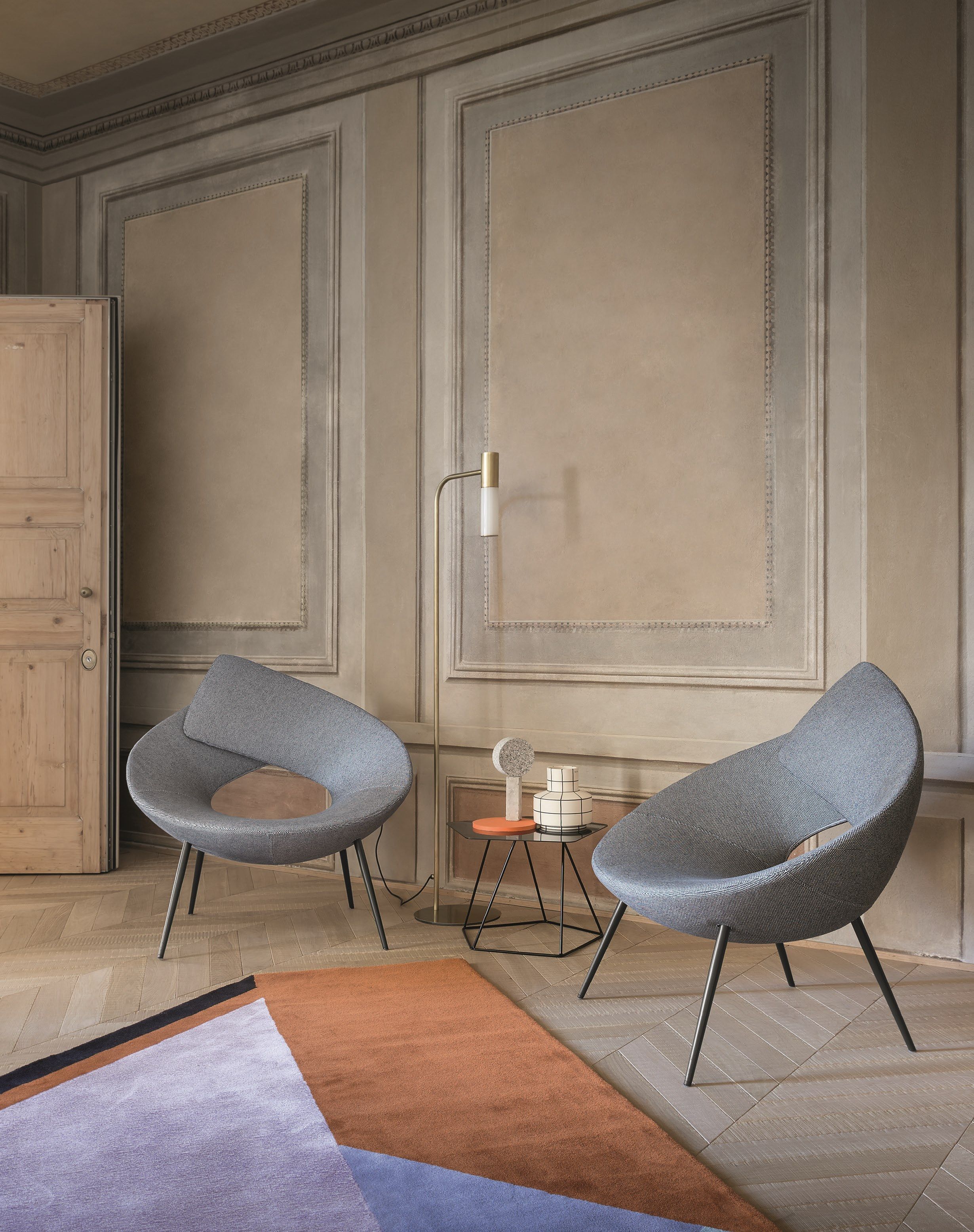 Тканевое кресло BONALDO LOCK ARCH-00080512 - Вид №3