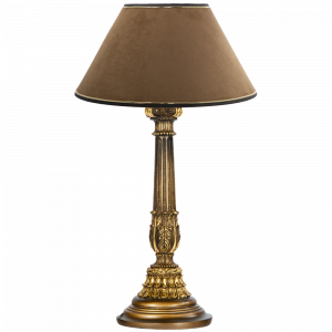 32022,34013 Настольная лампа Колонна Испанская Бронза Тоффи BOGACHO