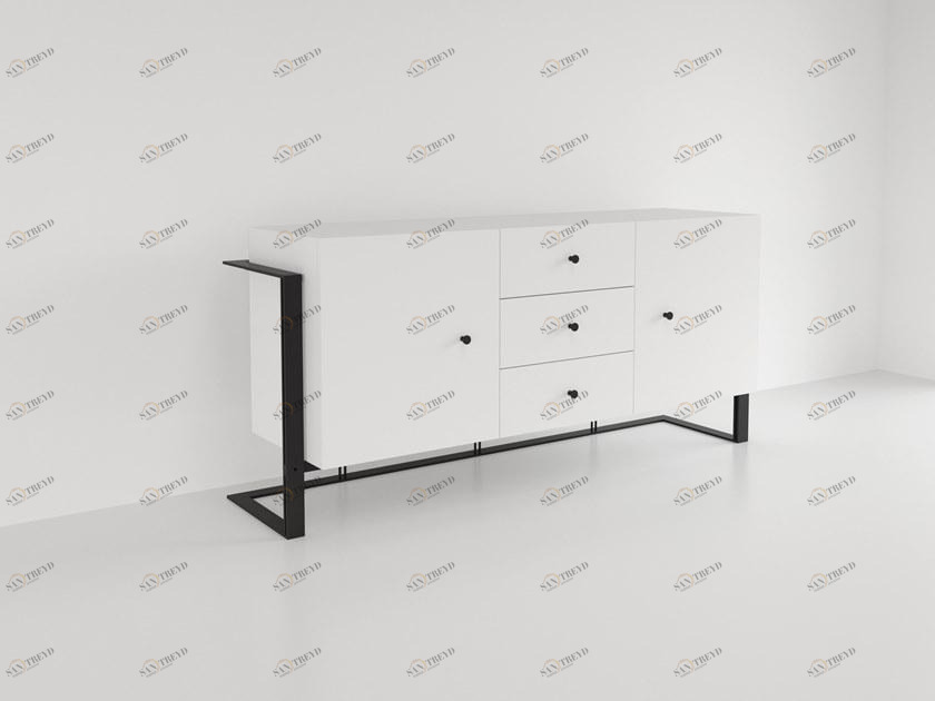 Barel Буфет лакированный с распашными дверцами sun-id-1417839