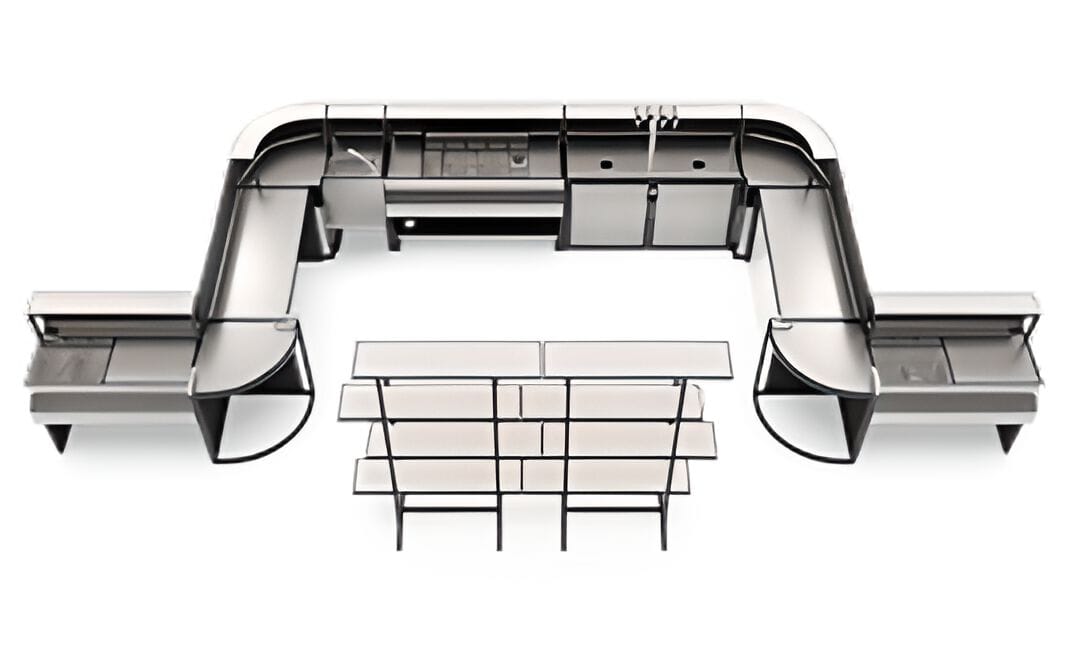 Барная стойка на заказ Station Deus® настройка ARCH-00126027