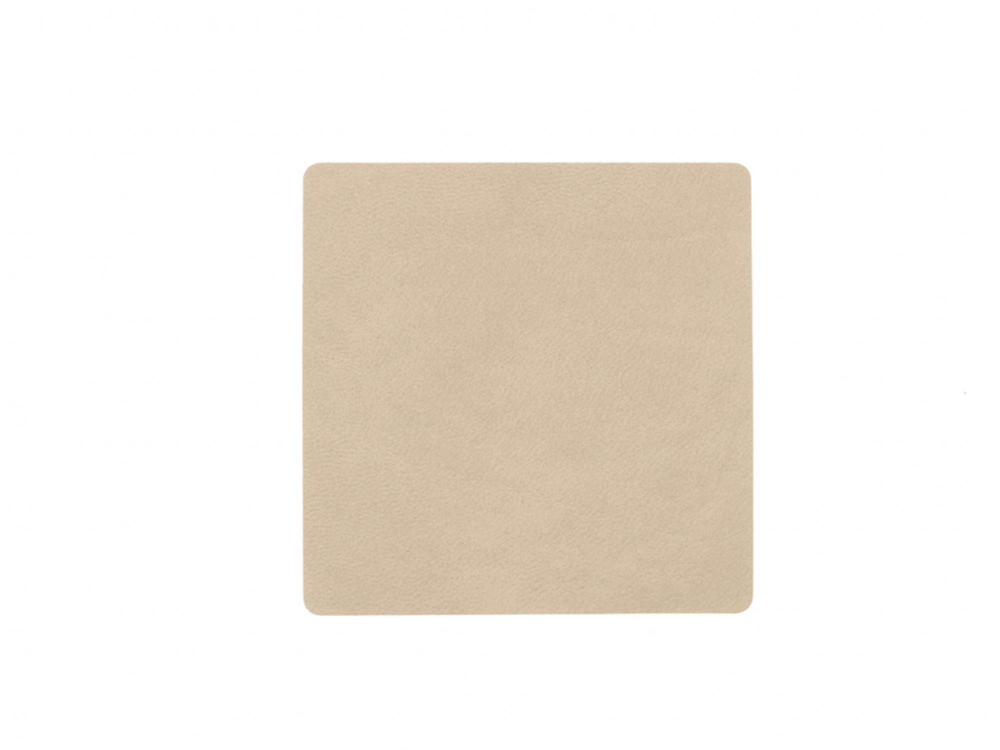 981187 NUPO sand подстаканник квадратный 10x10 см, толщина 1,6 мм;LIND DNA 