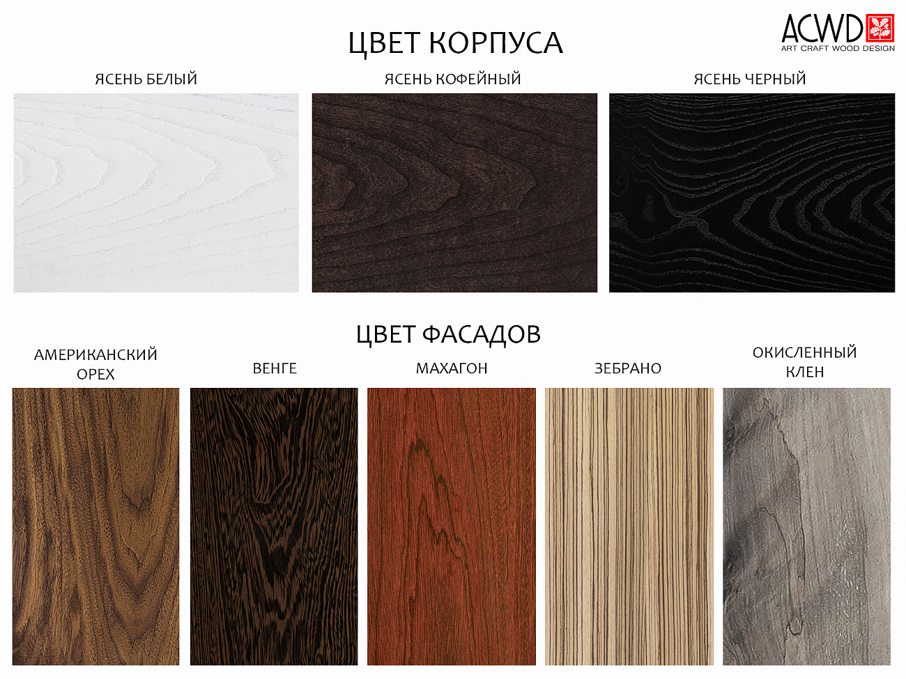 Барный шкаф с 2 дверцами зебрано Impala ACWD IMPALA 00-3981941 Бежевый  - Вид №3