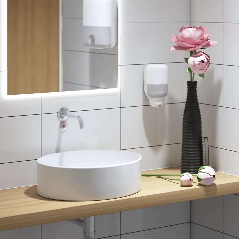 Диспенсер для жидкого мыла Tork S2, цвет белый Elevation STLM-2195183 - Вид №3