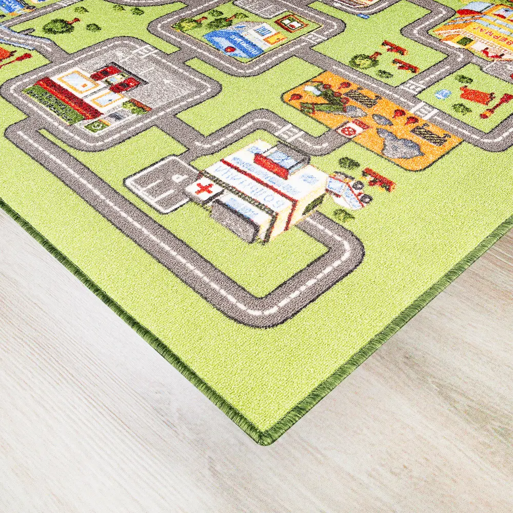 Ковер полиамид Дороги 170 150x200 см цвет мультиколор ВИТЕБСКИЕ КОВРЫ STLM-2111533 - Вид №1