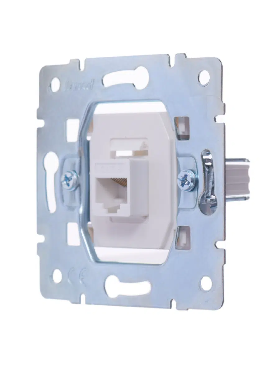 KARINA Розетка компьютерная Cat 6 жемчужный LEZARD 707-3088-140 - Вид №6