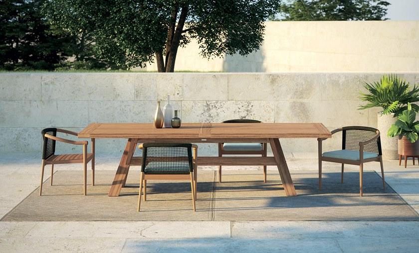 Atmosphera Прямоугольный садовый стол из тика Typhoon Ty.ta.240/ty.ta.300 - Вид №3