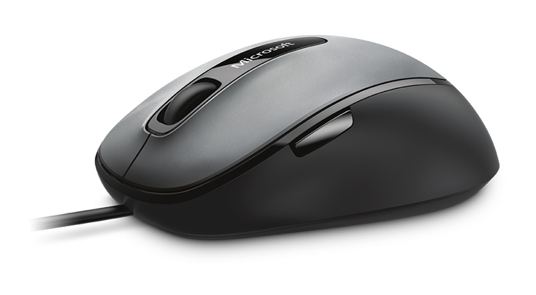 4FD-00024 comfort mouse 4500 black (1000dpi, bluetrack™, usb, 5btn+roll ) retail Microsoft Santreyd  - Вид №2