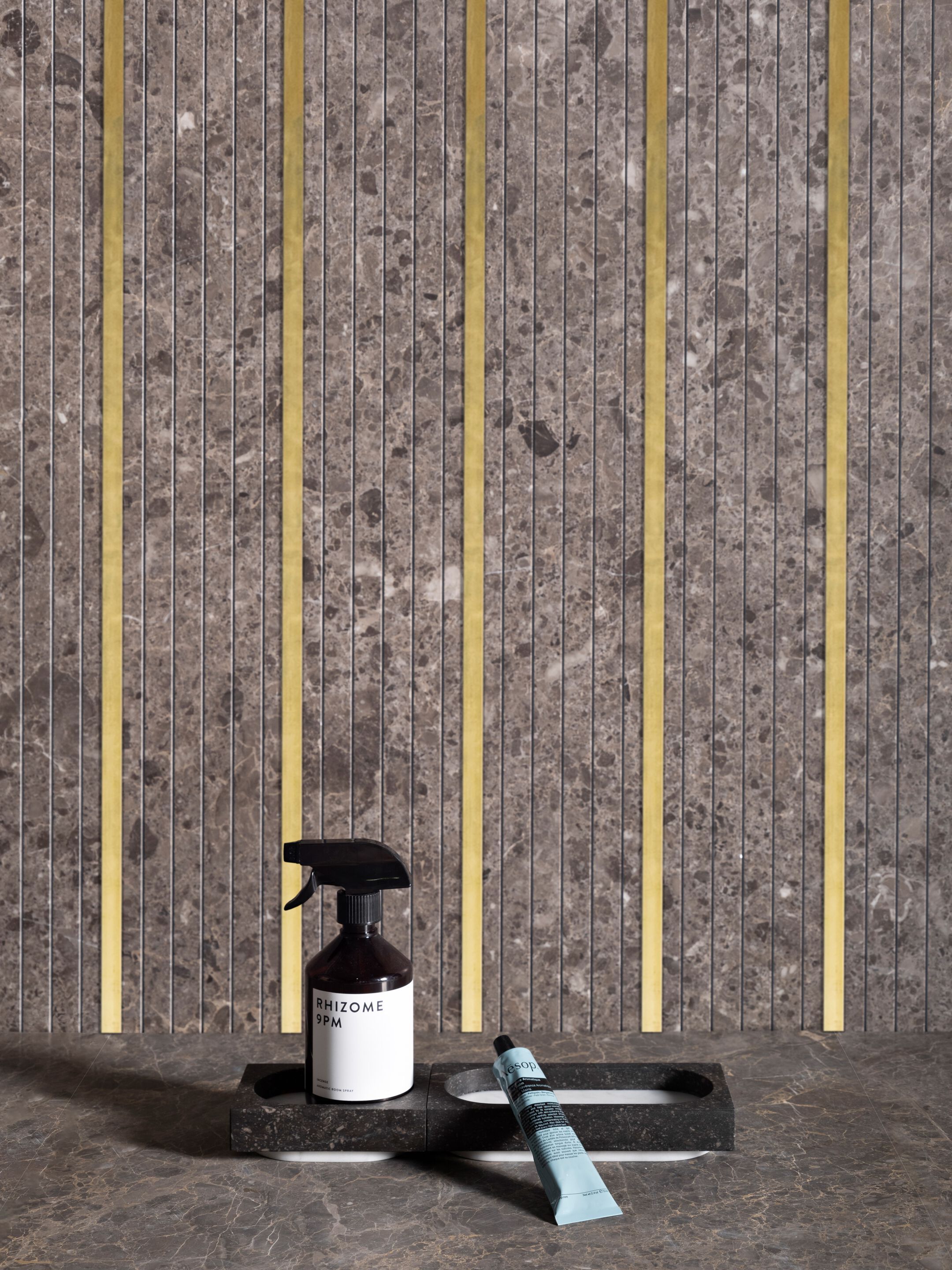 ARCH-00073210 Полка на борт ванны LUCE DI CARRARA элемент - Вид №1