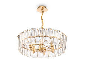 Стеклянный подвесной светильник