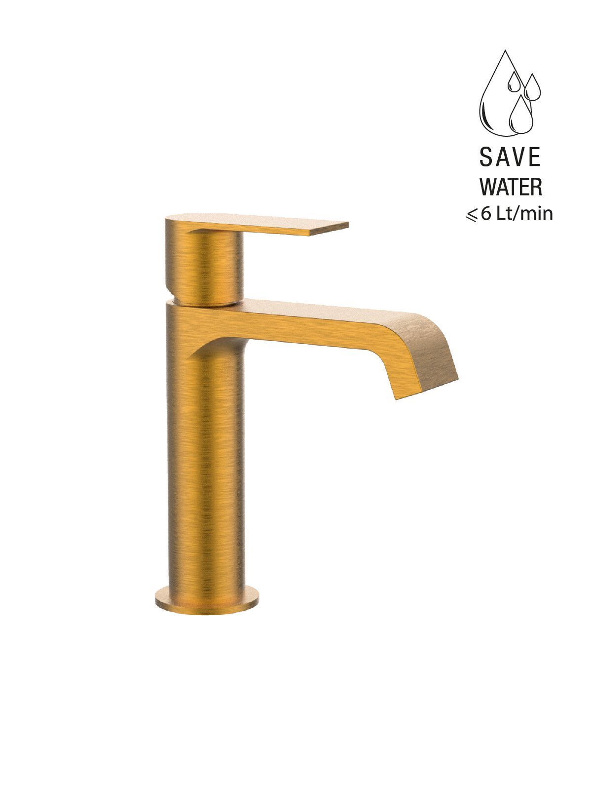 Однорычажный смеситель для раковины без слива Rubinetterie Frattini Птолемей ARCH-00016086 - Вид №5