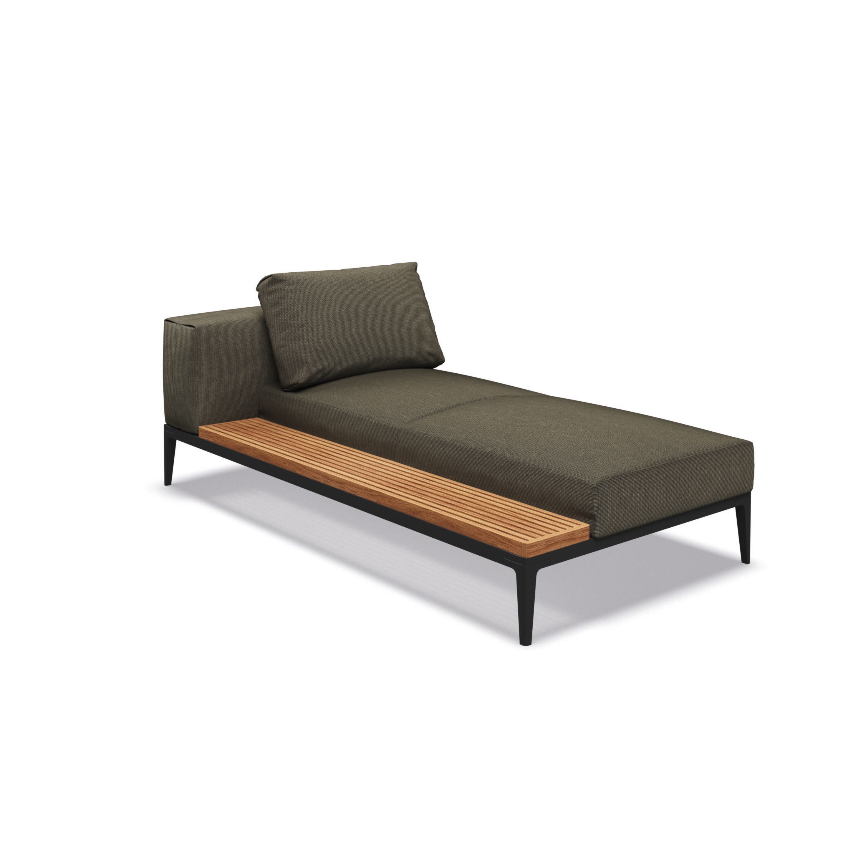 Тканевый угловой модульный садовый диван Gloster сетка ARCH-00114712 - Вид №71