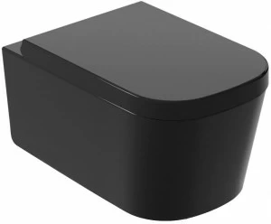 5486NE Подвесной унитаз настенный Черный Galassia MEG11 Италия