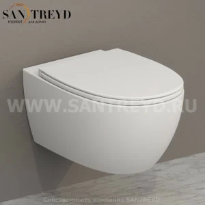 MDS02BO Подвесной унитаз настенный Белый Ceramica Globo 4ALL Италия