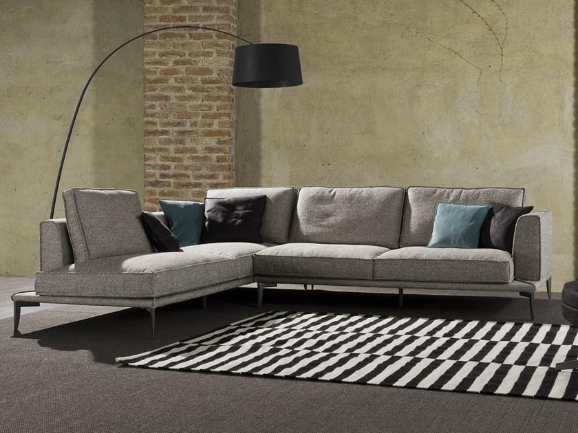 Flexstyle 3-х местный тканевый диван с шезлонгом sun-id-1455633 - Вид №1