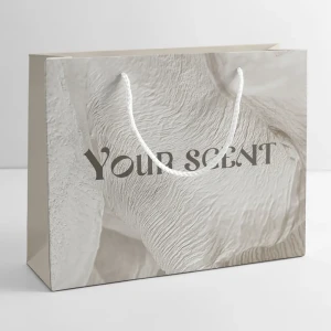 Пакет подарочный Симфония Your scent 21x30x14 см цвет разноцветный