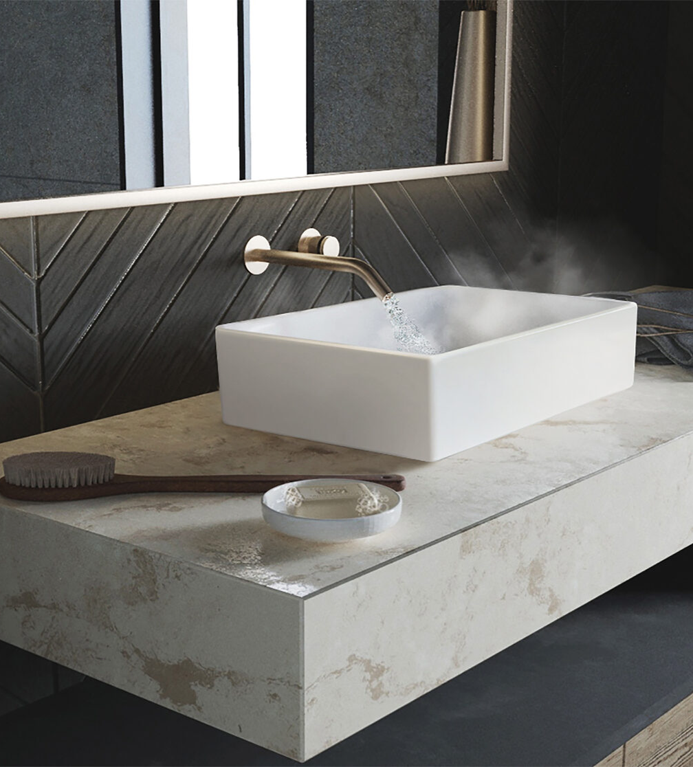 NOV40SLWB01S Накладной умывальник NOVEL SLIM 40 SANITA LUXE Best - Вид №7