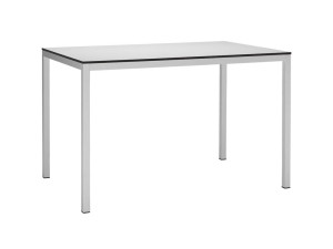 Прямоугольный стальной стол с порошковым покрытием