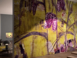 GLAMORA Моющиеся виниловые обои с цветочными мотивами Flore