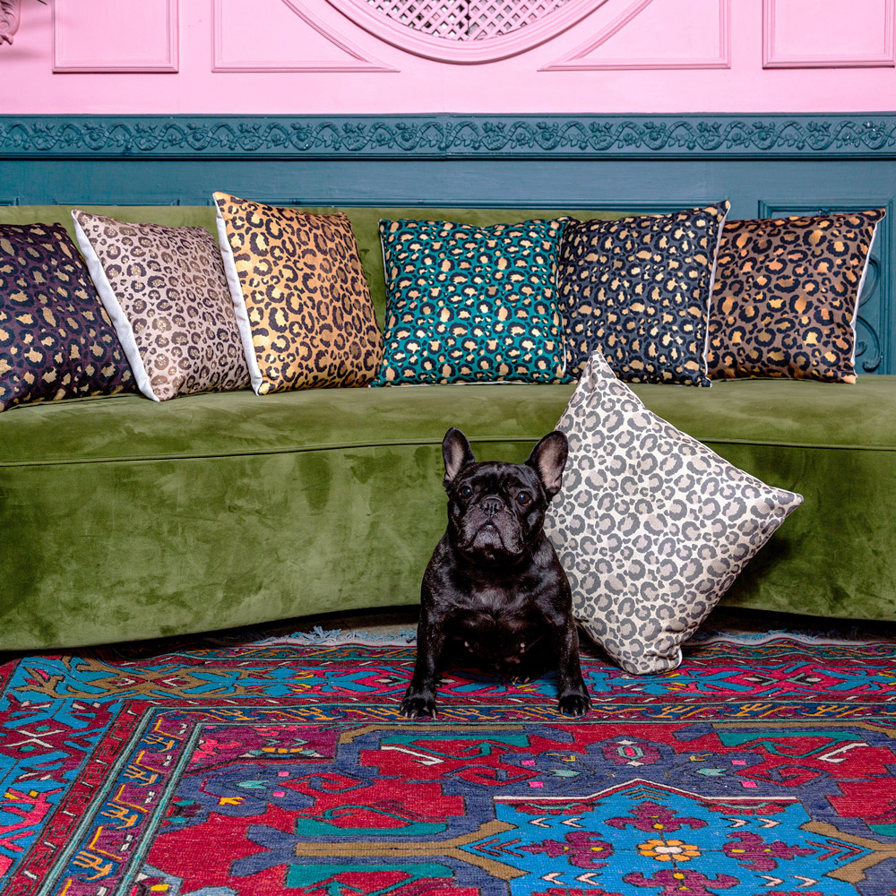 5115128 Интерьерная подушка «Леопард» (шоколад) Object Desire  - Вид №4