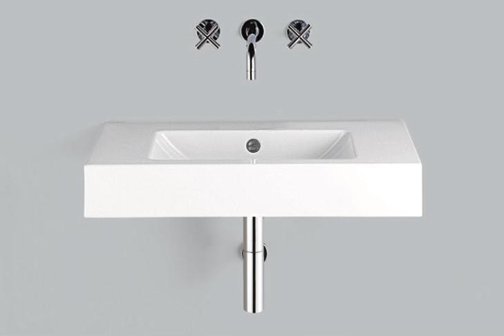 4203300401 Умывальник, wt.pr800, белая, противомикробное Alape серия PR 