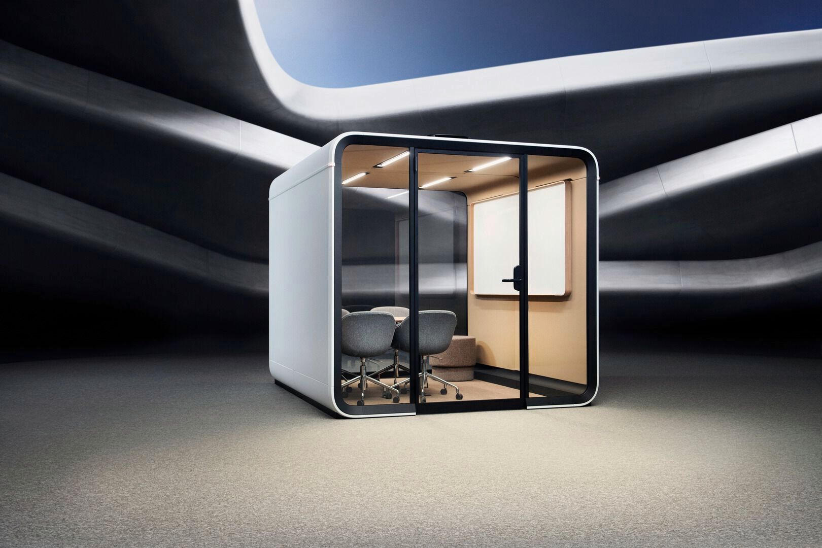 Акустическая офисная кабина со столом Framery FRAMERY SIX™ ARCH-00056099 - Вид №1