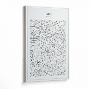 Картина на холсте белая Uptown Paris от La Forma LA FORMA UPTOWN 00-3865171 Белый;черный