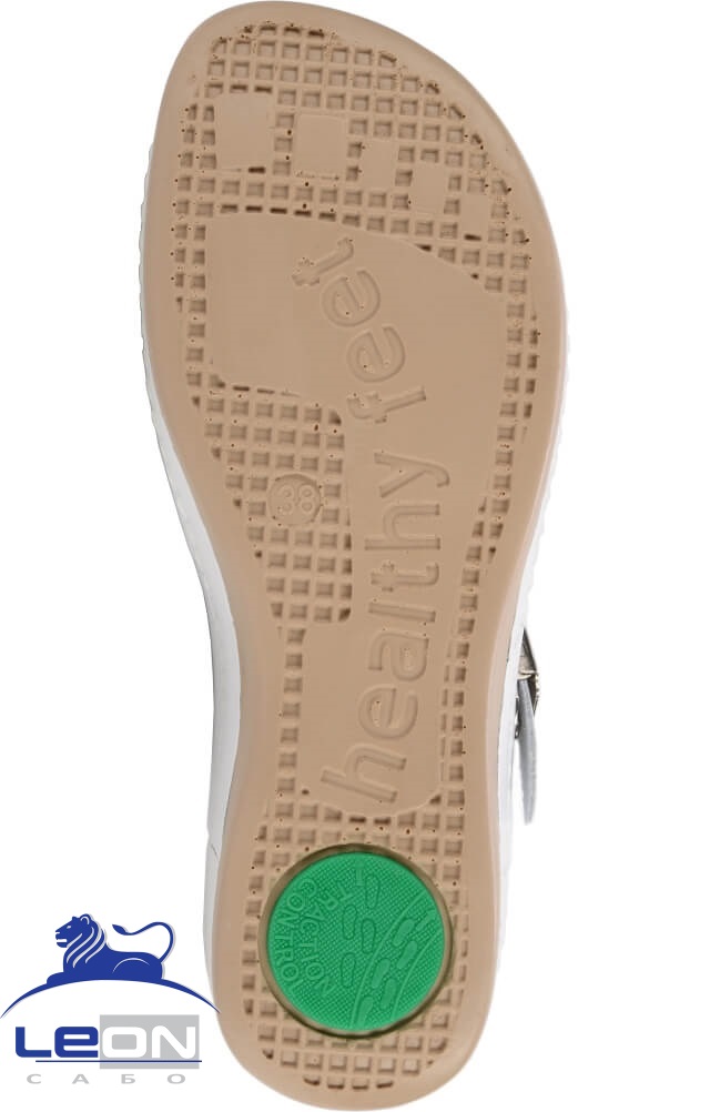 61970 Сабо "Leon" женские белые LEON  Медицинская обувь  размер 40  - Вид №4
