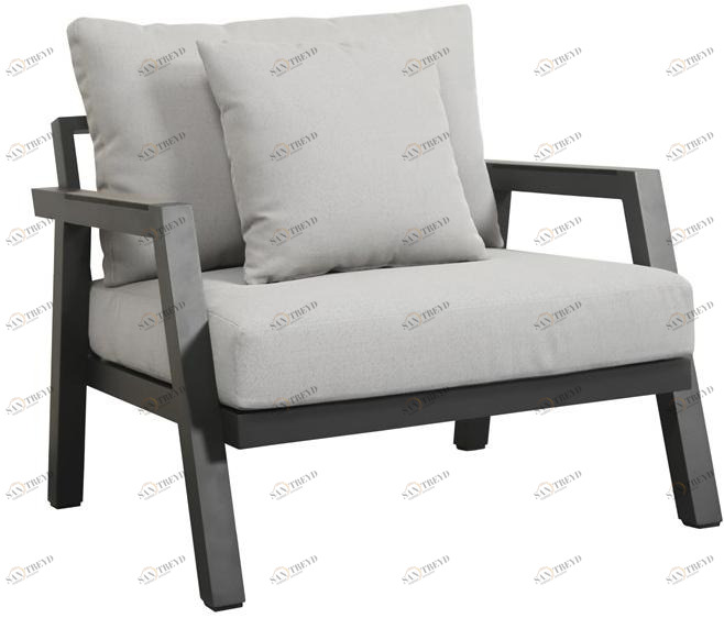 Les jardins Садовое кресло с подлокотниками Amaka Ma03900+ac03910