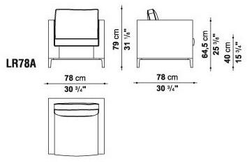 Maxalto Модульный угловой диван из ткани Lucrezia sun-id-1346409 - Вид №38