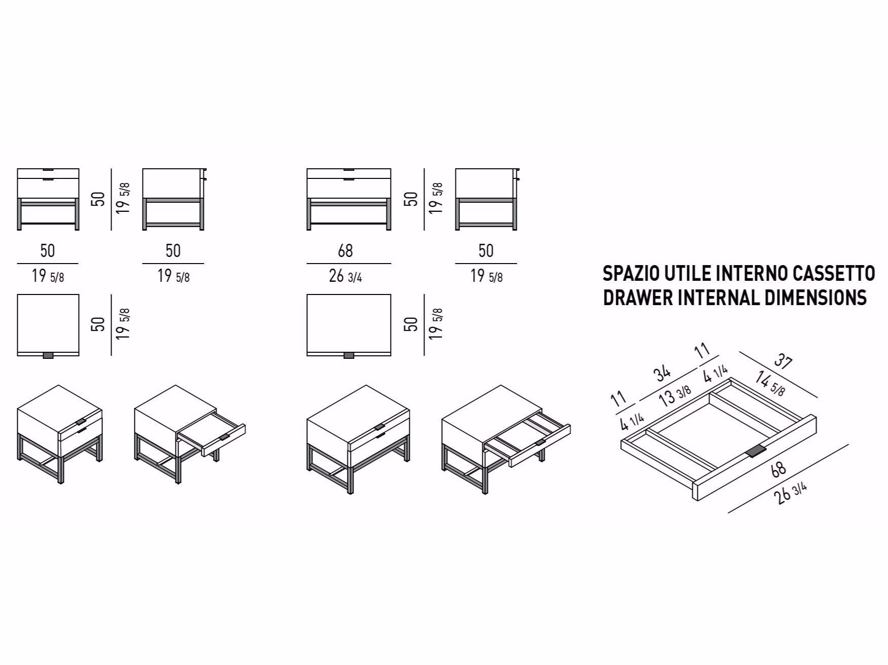 Тумбочка Minotti ARCH-00117576 - Вид №3