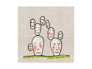 Квадратный ковер