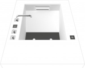 41250979-06 ᴬᵀᵀ spa для ног - платина матовая Dornbracht Foot Bath 