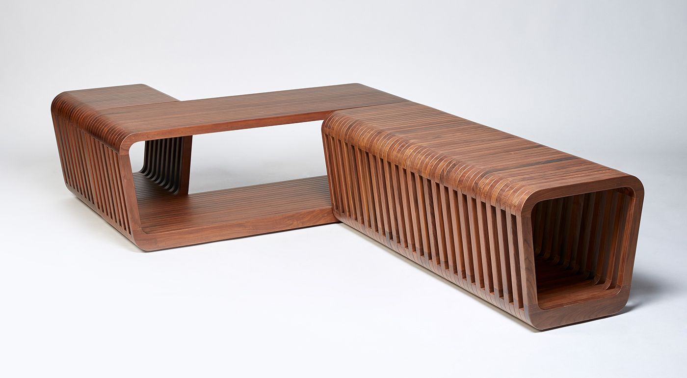 Скамья из грецкого ореха REDA AMALOU DESIGN ARCH-00124876 - Вид №3