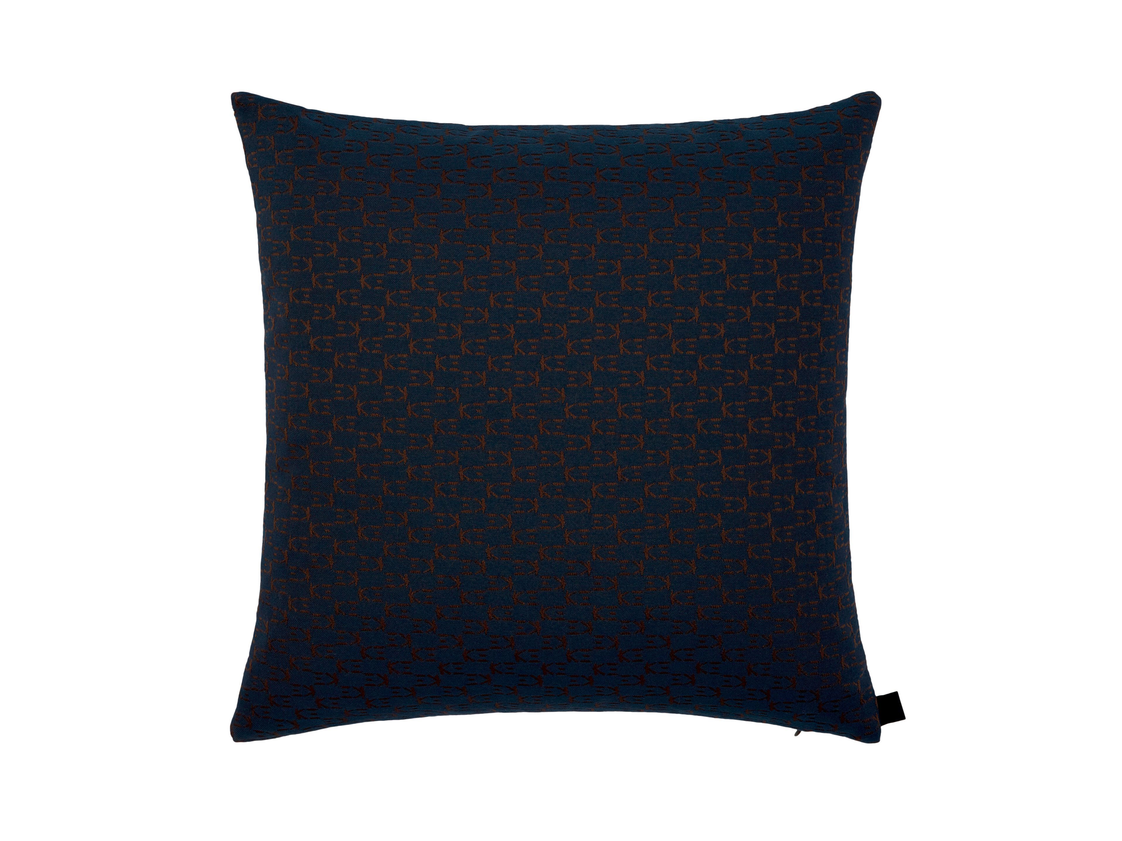 Квадратная полосатая подушка K-3 Shogun Blue ARCH-00046757 - Вид №2