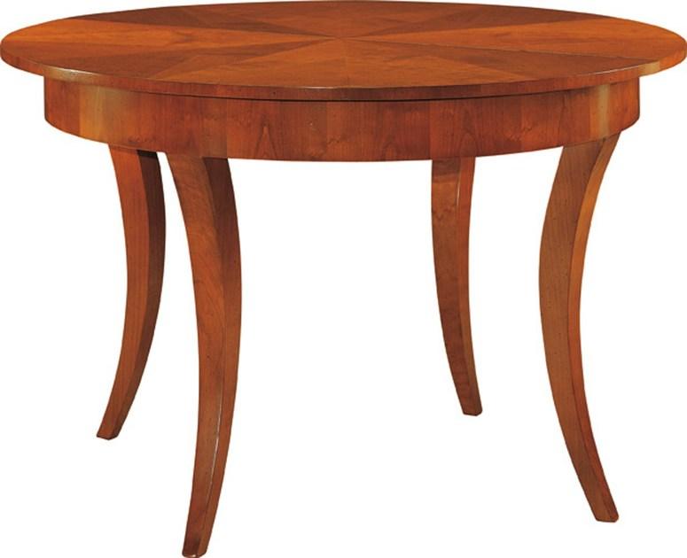 Morelato Раздвижной круглый стол в вишне Biedermeier Art. 5782 - Вид №4