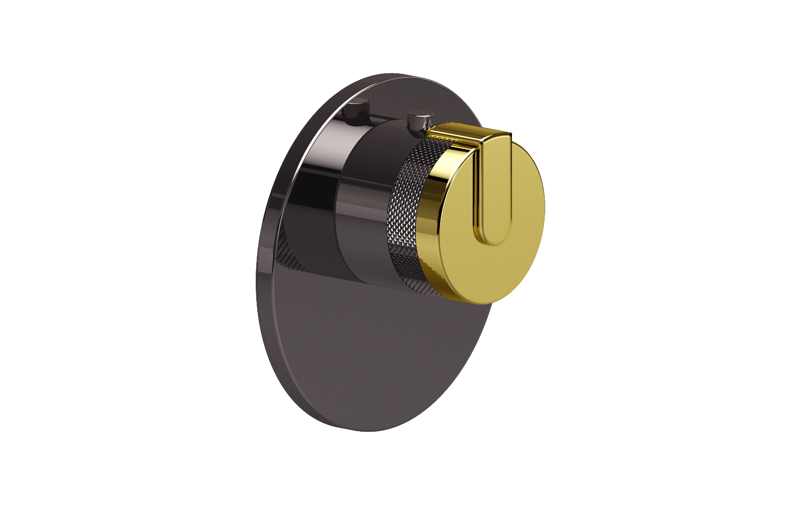 E-8027-R1PBE-L1PB-OX-T Термостатический переключатель 3/4-Внешняя часть GRAFF MOD+