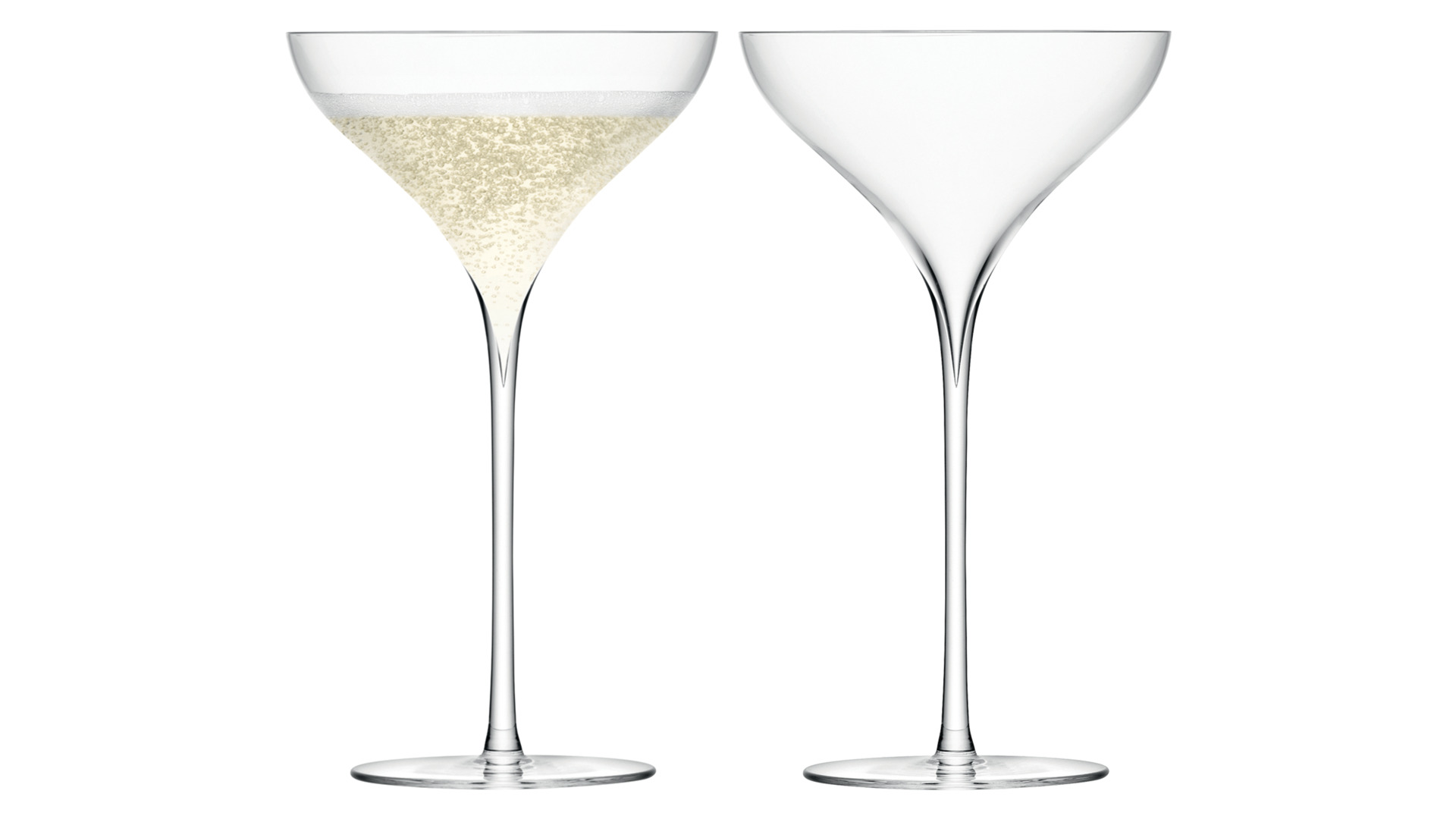 10656183 LSA International Набор креманок LSA International, "Savoy", 250мл, 2шт. Стекло - Вид №1