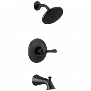 T14433-BL Для ванны и душа Monitor 14 Series Delta Faucet Kayra Матовый черный