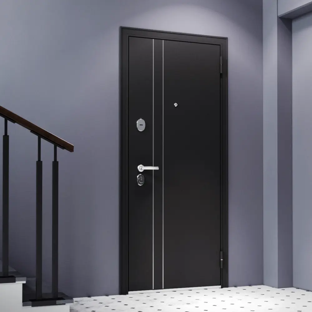 Дверь металлическая Контрол Танганика, 880 мм, правая, цвет белый TOREX STLM-2156037 - Вид №18